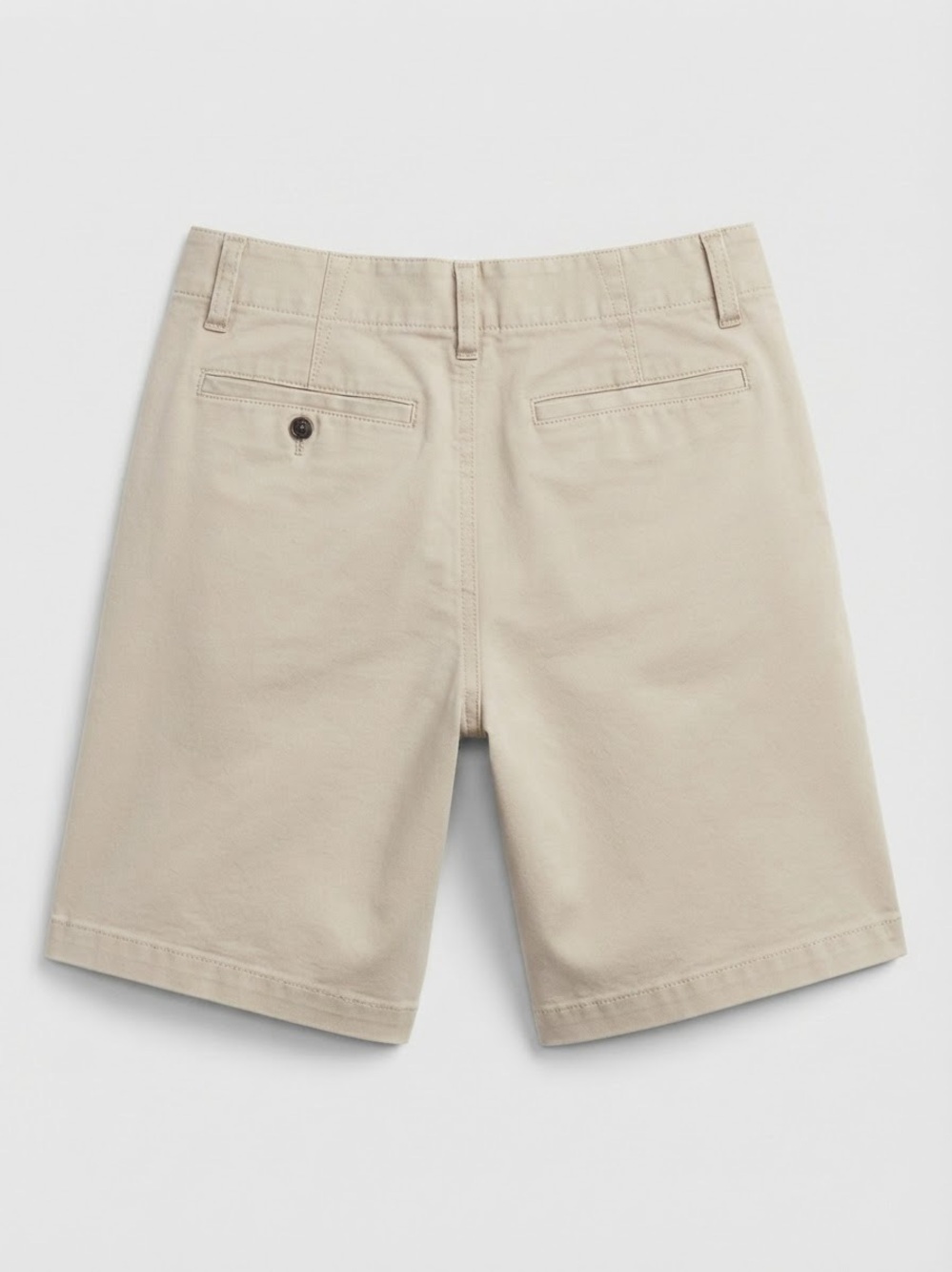 Old Navy Men's Khaki Flat-Front Chino Shorts